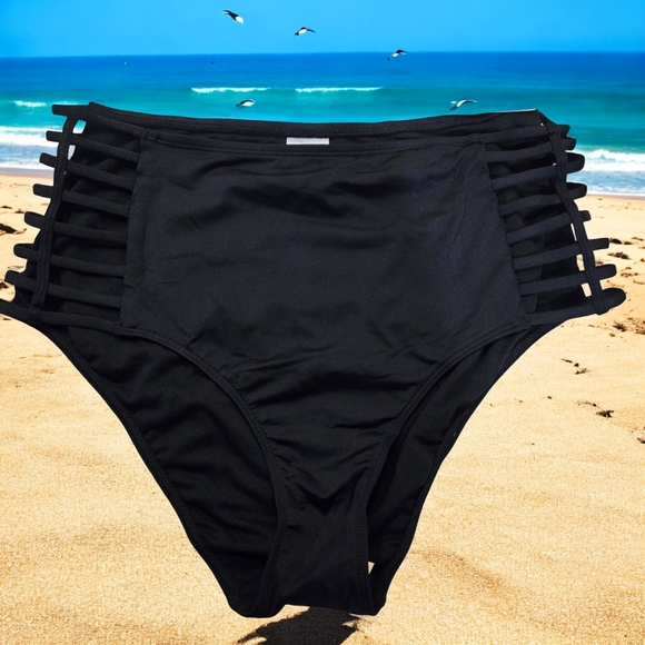 Mossimo high waisted swimsuit bottoms - Picture 3 of 8